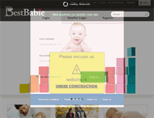 Tablet Screenshot of bestbabie.com